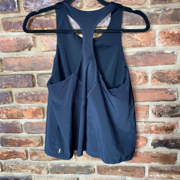 Lucy Black Sleeveless Racerback Mesh Sports Bra Tank Top Women's Size Medium - Picture 5 of 5
